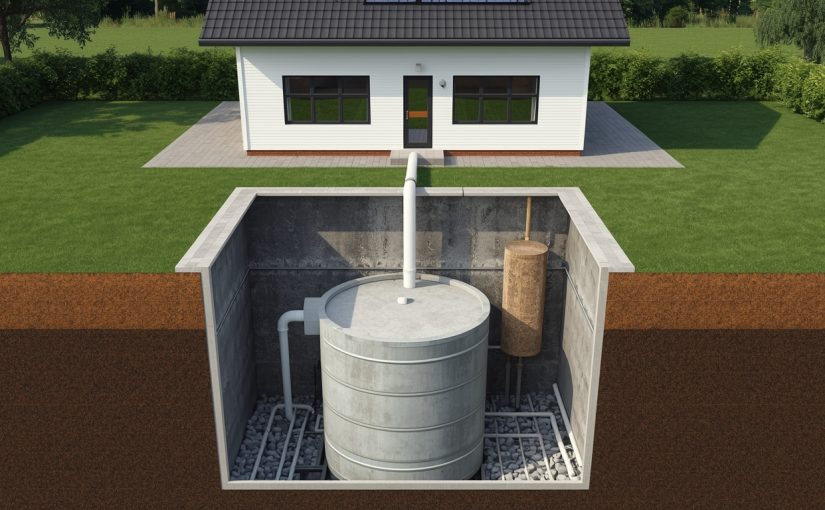Praktyczny poradnik poświęcony dopasowania, prawidłowego posadowienia oraz świadomego korzystania z zbiornika betonowego